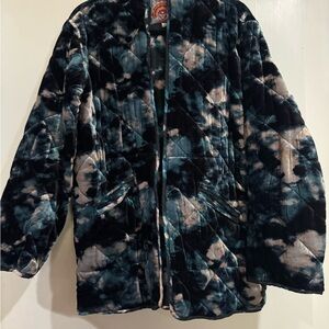 Johnny Was Tie-Dye Smoking Jacket